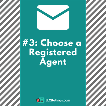 #3 Choose a registered agent